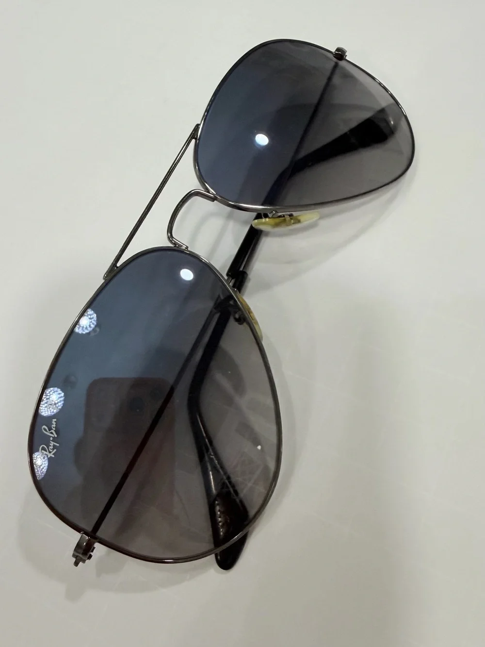 Ray-Ban Aviator Classic Men's Sunglasses - Gradient Gray Lenses